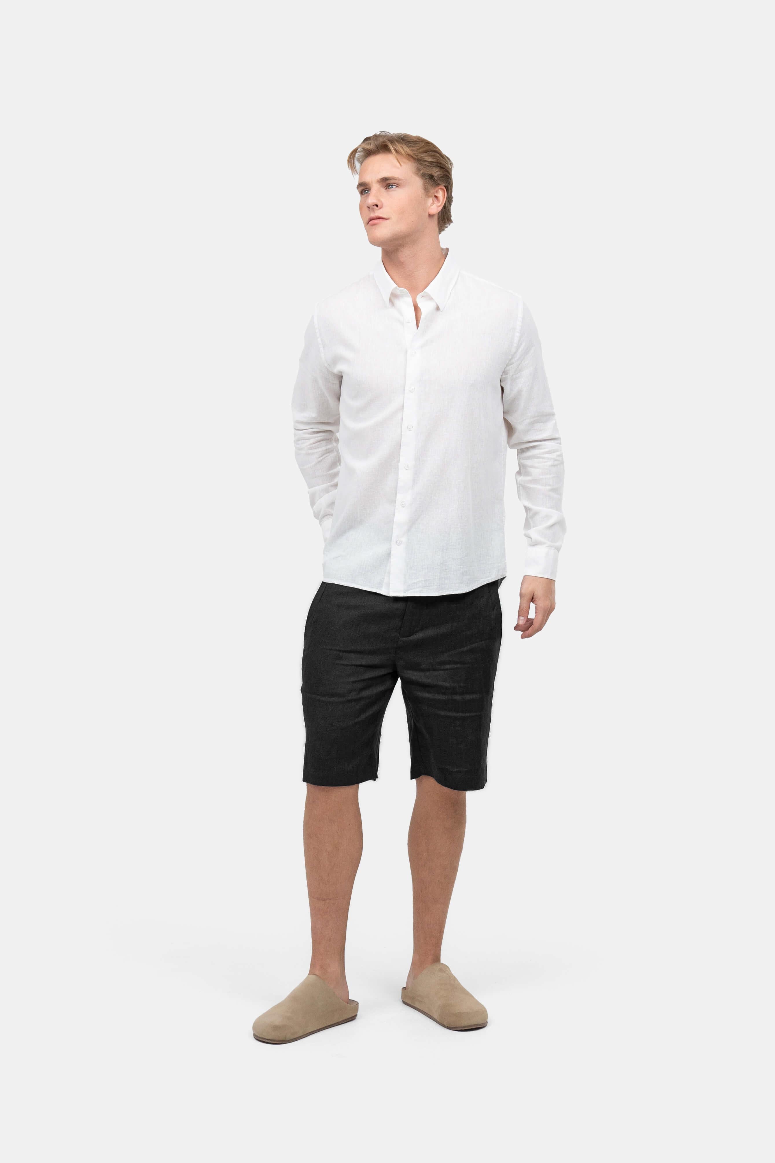 Hørshorts Sort | Skagen-clothing.dk